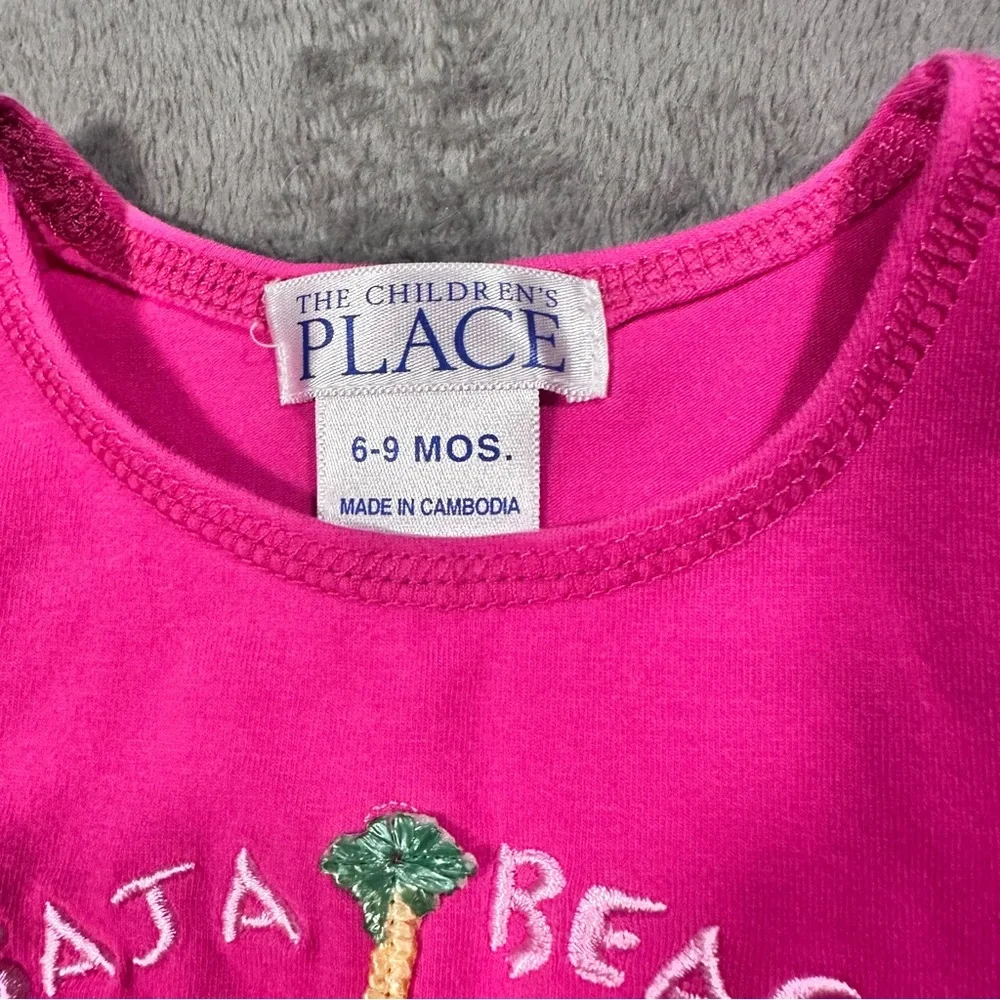 The Children’s Place Pink Baja Beach Play Twirl Dress 6-9 Months